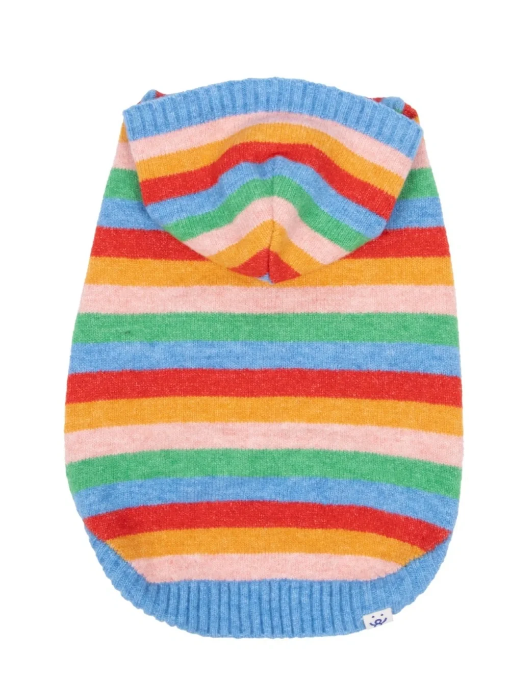 NWT Oodles Hooded Striped Fall Dog Sweater, size Large (25-45 lbs)